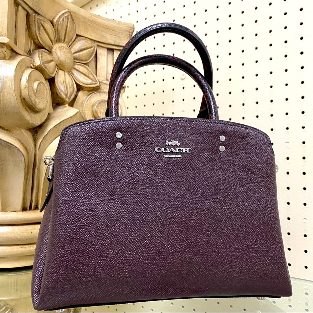 Coach Oxblood Satchel